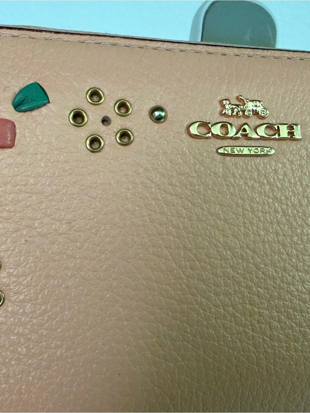 Coach Pink Floral Medium ID Wallet - Picture 2 of 9